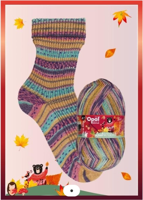 Opal Laubgeflüster Yarn 4ply