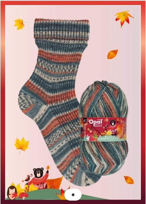 Opal Laubgeflüster Yarn 4ply