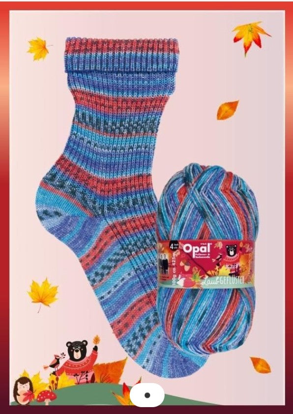 Opal Laubgeflüster Yarn 4ply