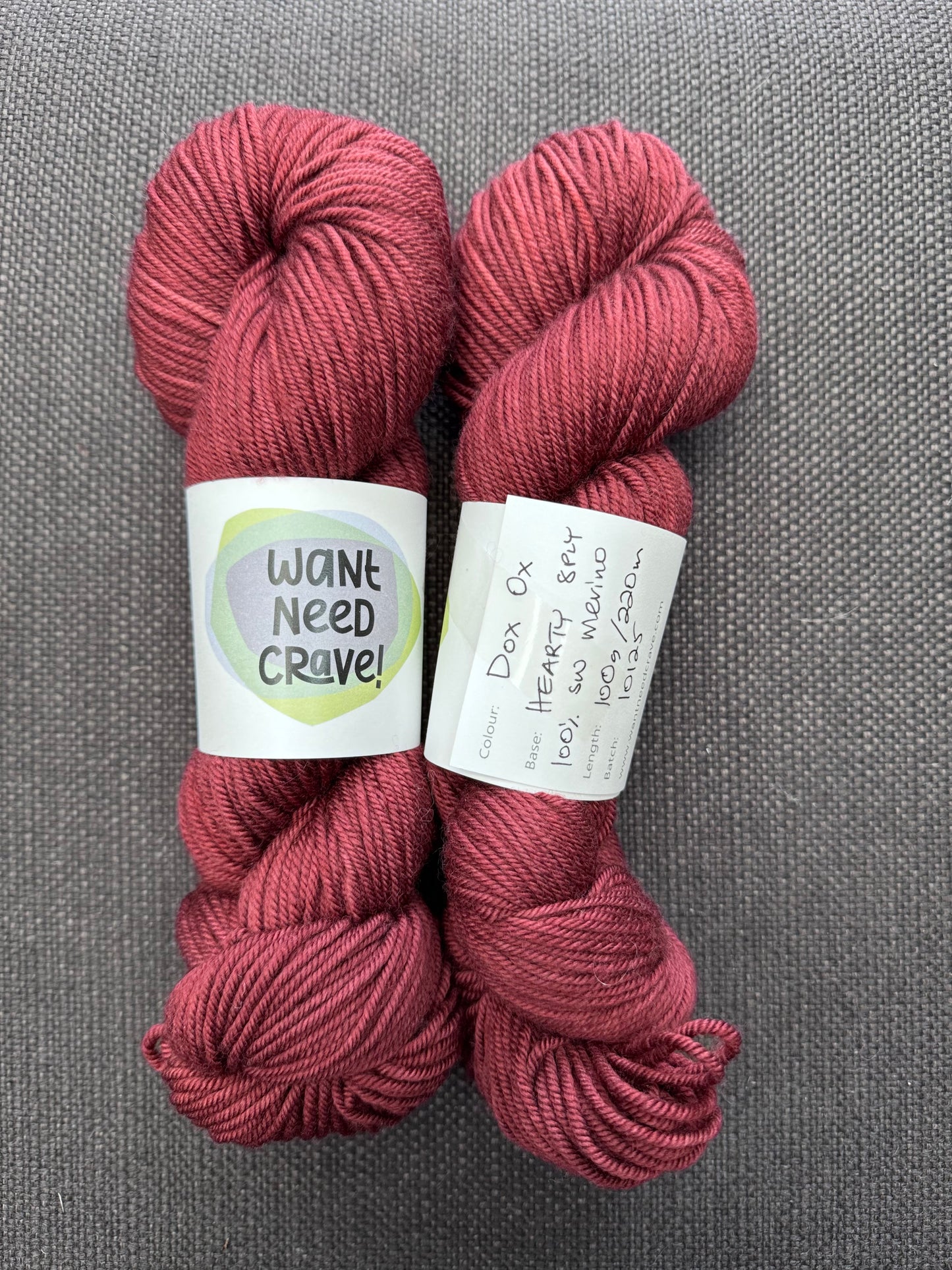 Want Knit Crave 8ply/DK, Hearty