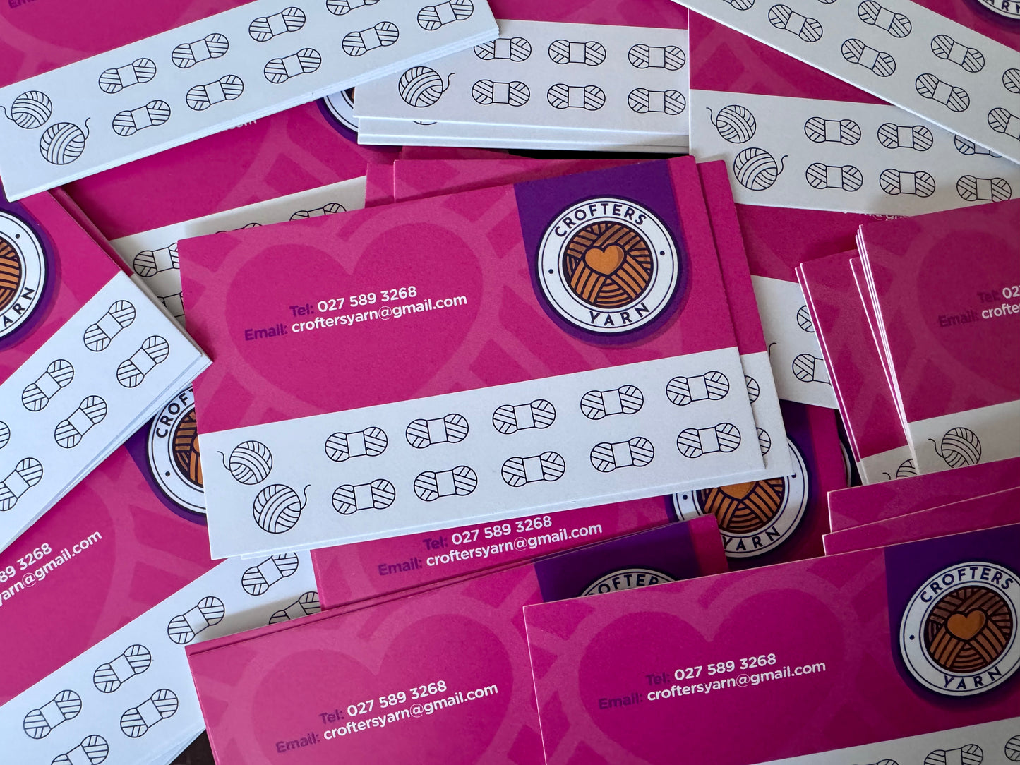 Crofters Yarn Loyalty Card