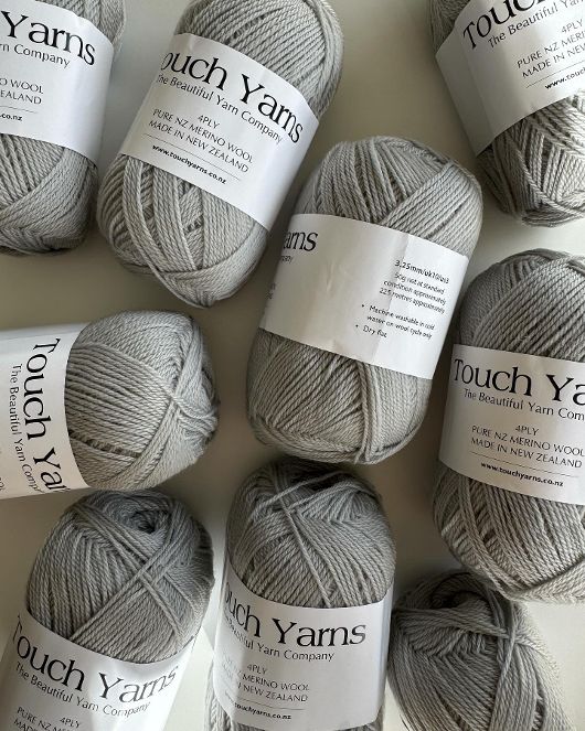 Touch Yarns - Pure Merino 4ply