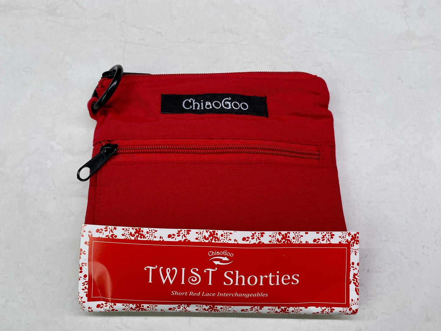 ChiaoGoo Twist Shorties Red 2″/3″ (5 & 8cm) Mini Interchangeable Set