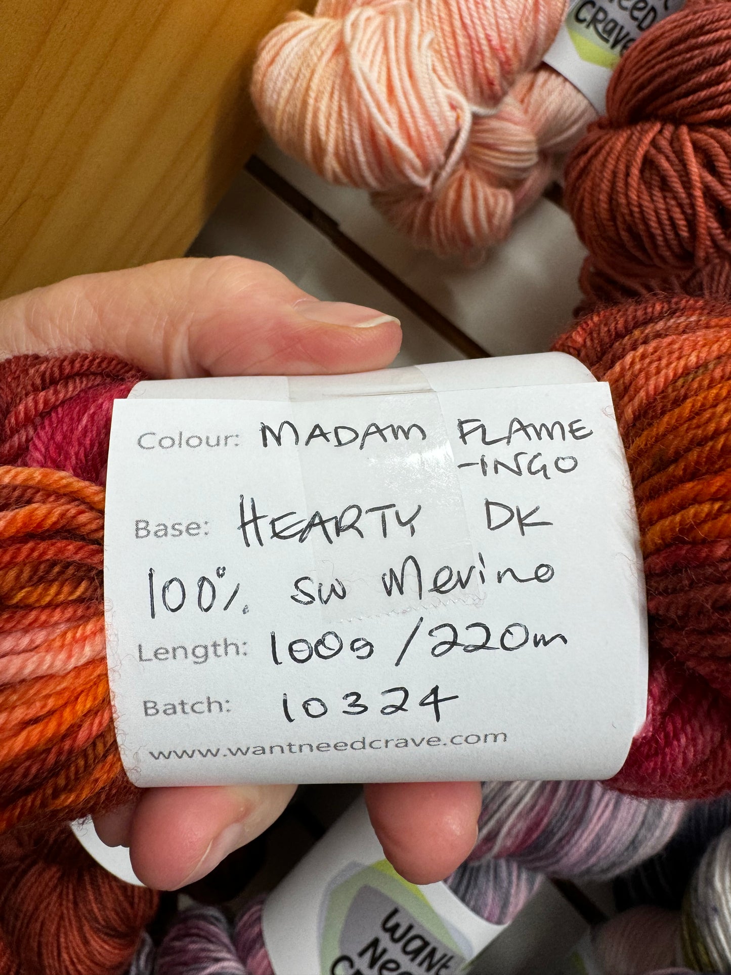 Want Knit Crave 8ply/DK