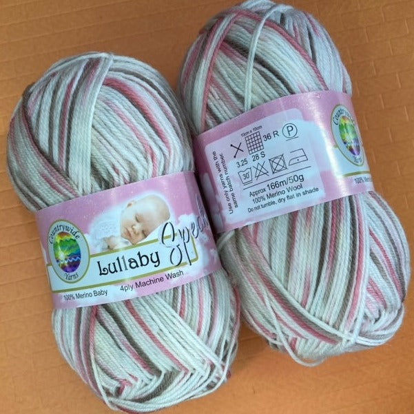 Countrywide Lullaby Speckles 4 Ply