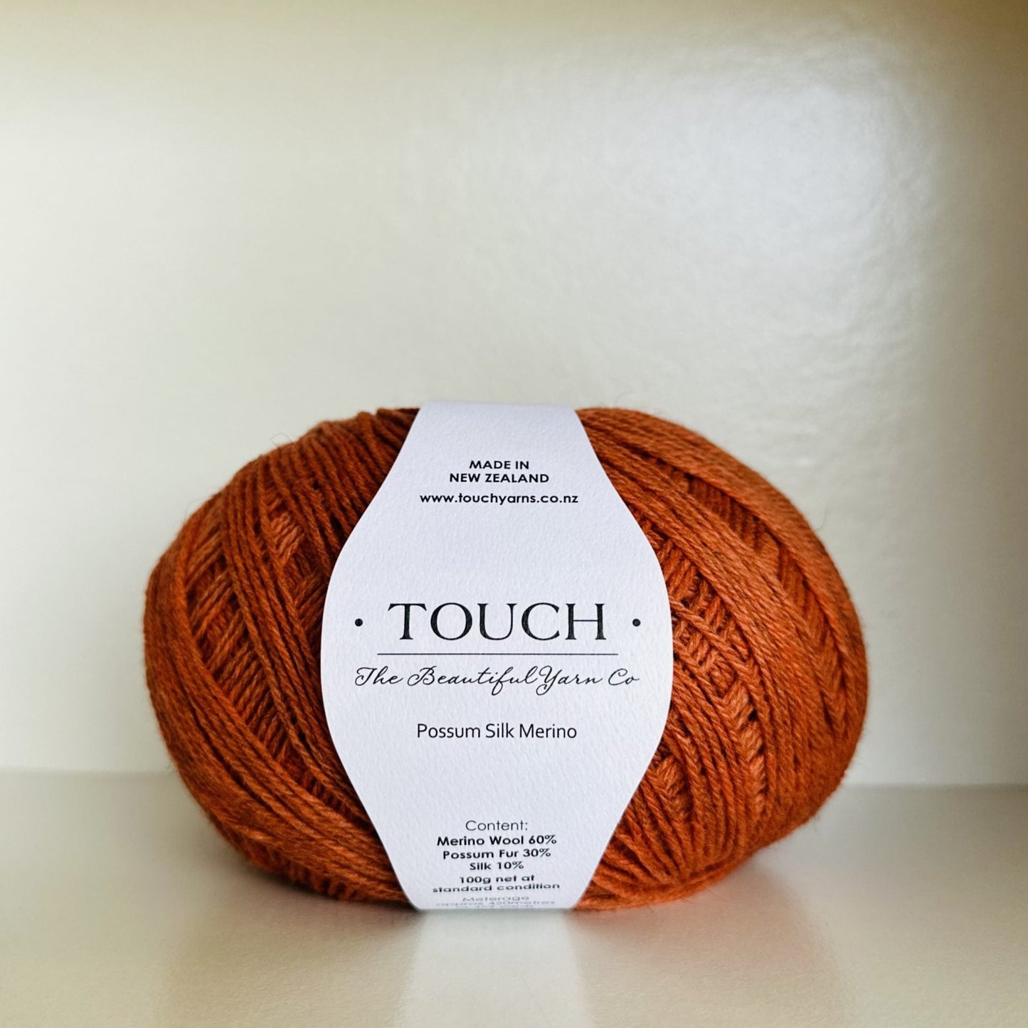 Touch Yarns - Possum Silk Merino Ultrafine 8ply