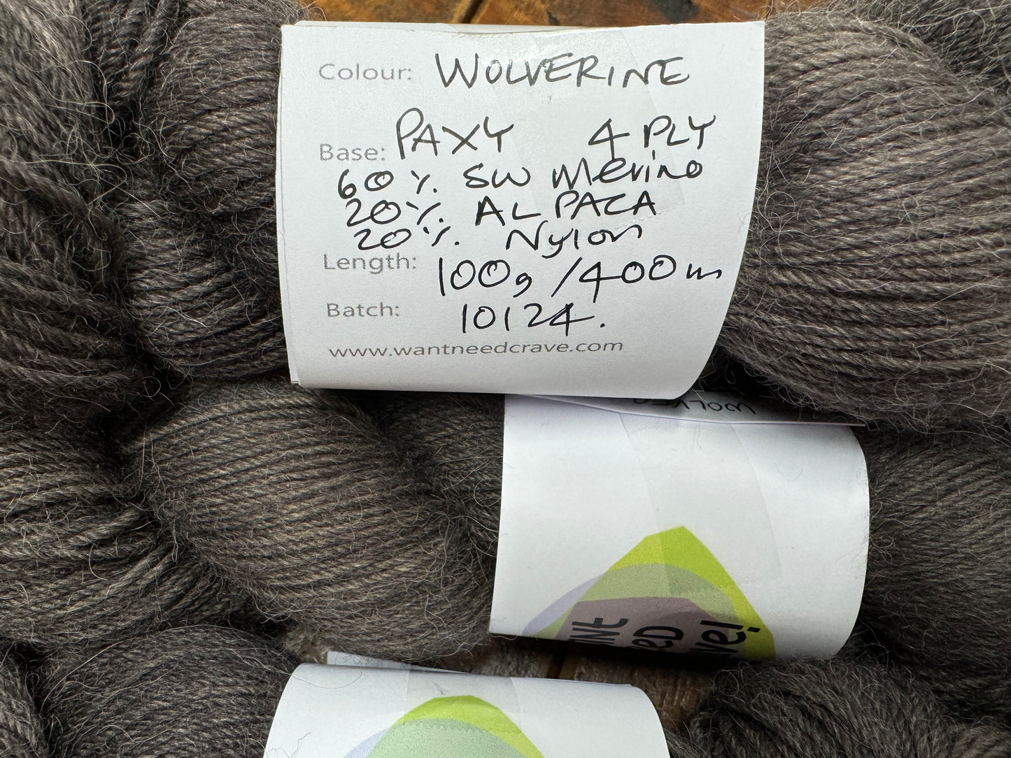 Want Knit Crave Paxy 4ply