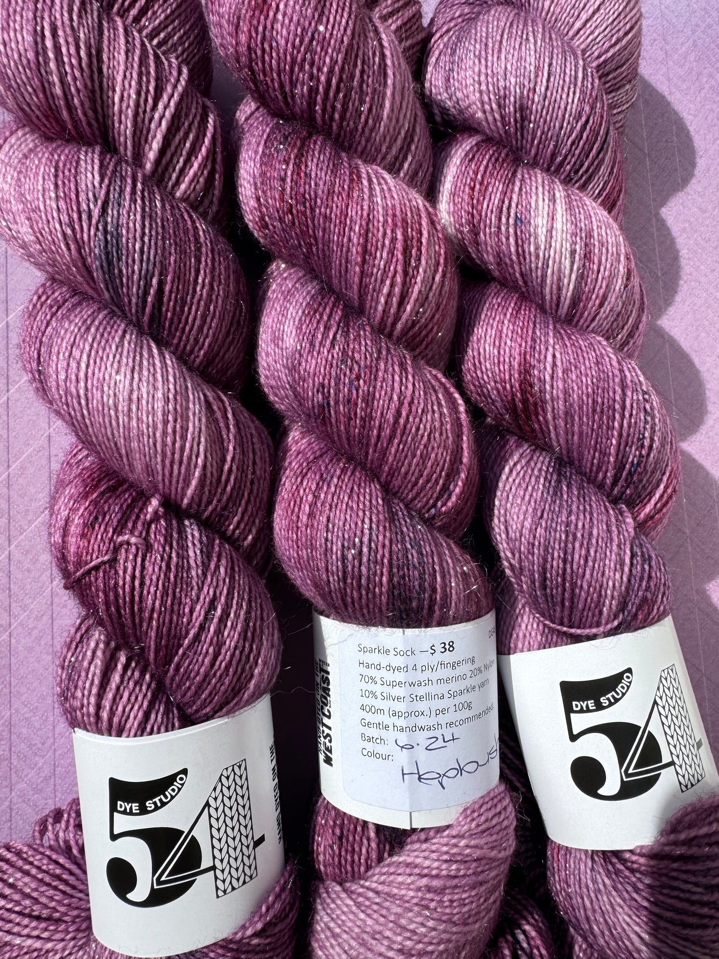 Dye Studio 54, Sparkle, 4Ply