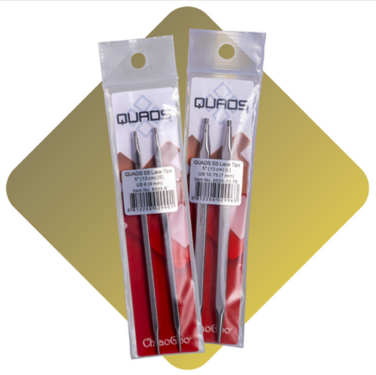 ChiaoGoo Quads SS Lace Tips