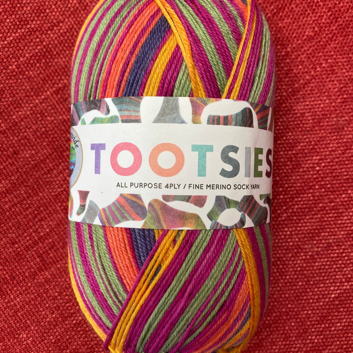 Countrywide Tootsies Fine Merino Sock Yarn - 4 Ply