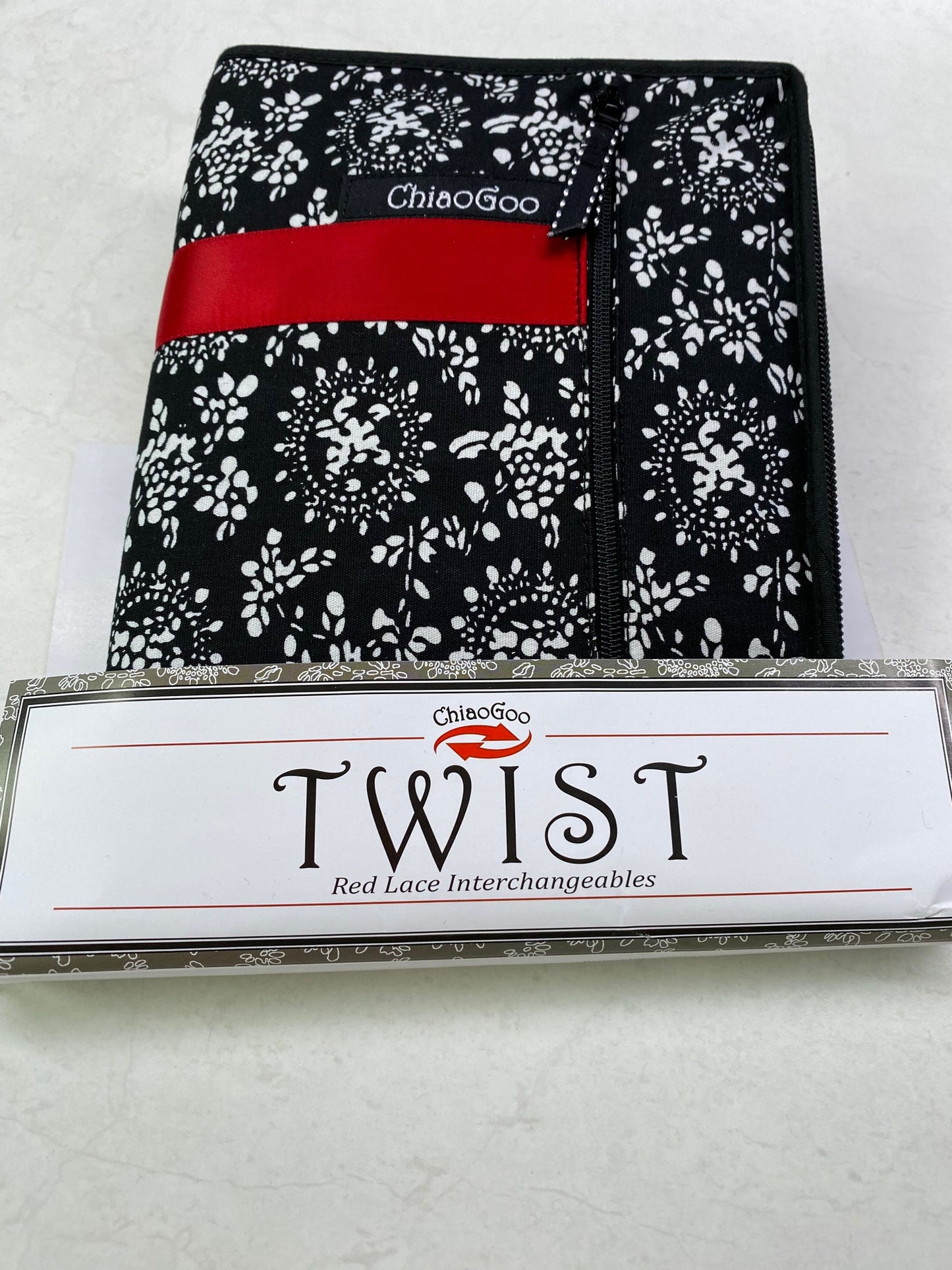 ChiaoGoo Twist Interchangeable Tips 5" Red Lace (13cm) Full Set